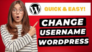 How To Change WordPress Admin Username 🔥 | FAST & Easy!