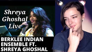 Berklee Indian Ensemble ft Shreya Ghoshal - Aap Ki Nazron Ne Samjha | REACTION! | Indi Rossi