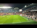 ac sparta praha fk teplice 17.12.2023 2 1 nástup hráčů na rozcvičku a support kotle