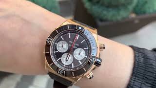 新屎坑睇過念念不忘18kRG BREITLING SUPER CHRONOMAT 44B01￼