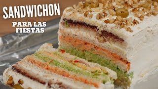 Como Hacer Sandwichon | Sandwichon Receta Súper Fácil