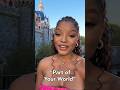 TONIGHT don’t miss Halle Bailey’s performance of “Part of Your World” from Disneyland!