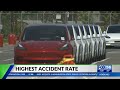 tesla drivers exhibit highest accident rates