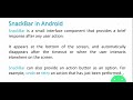 Snackbar in Android Studio || Android tutorial for beginners in hini