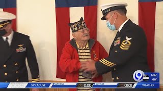 Oswego County Vet Receives Purple Heart 10/7/20