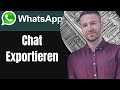WhatsApp chat export tutorial