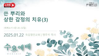 “쓴 뿌리와 상한 감정의 치유 (3)” (엡 4:26 ~ 32) | 수요예배 | 옥길열린교회 | 맹주석목사