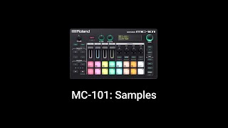Roland MC-101: Importing Samples as Tones