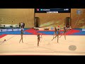 ukraine ukr 2018 rhythmic worlds sofia bul qualifications 3 balls 2 ropes