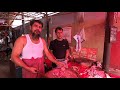 duck cutting at roadside meat market duck cutting skills