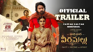 HariHaraVeeraMallu Movie - official Trailer | Pawan Kalyan | Bobby Deol | MMKeeravaani | AM Rathnam