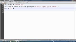 JavaScript Tutorial 9 - while loop