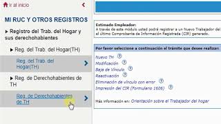 Registro de Derechohabientes