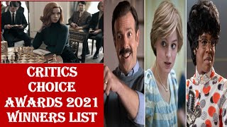 Critics Choice Awards 2021:  Full List Of Winners