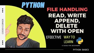 Python File Handling Tutorial: Read, Write, Append, and Delete Files