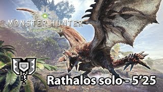 MHW ベータテスト版: リオレウス チャージアックス ソロ 5'25 アイテムあり