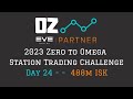 2023 Zero to Omega Station Trading Challenge - Day 24 (Eve Online)