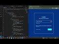 Multi Step Login Form - HTML CSS & Javascript - Website project