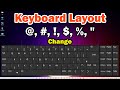 How to Change Keyboard Layout to Fix Problem of Typing Special Characters in Windows 11