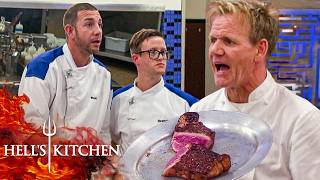 Chef Ramsay's Furious as He Deals With Raw Dish After Raw Dish | Hell's Kitchen Full Service