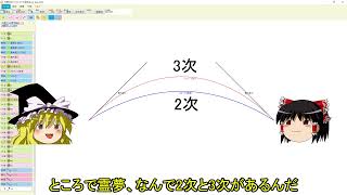 【洋裁CAD】ベジェ曲線の解説