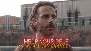 if you dont fight you d!e | Rick grimes | The walking dead |ezekiel help - your swlf