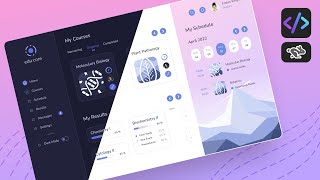 Dashboard with Dark Mode // Speedrun // HTML & CSS Tutorial