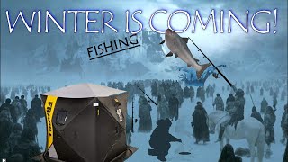 WINTER FISHING IS COMING! Getting ready for Ice Fishing season with a look at my fishing gear.