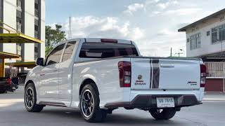 ล้อแม็กขอบ18 ใส่รถISUZU. ตัวเตี้ย ไม่ล้น  COSMIS. SM-06 18x9 ET:35 6/139.7