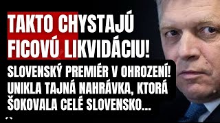 Premiér Fico v ohrození života! Unikla TAJNÁ nahrávka, ktorá šokovala celé Slovensko…