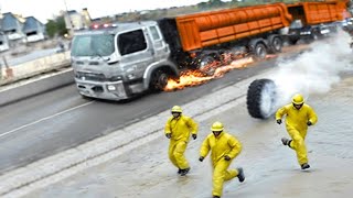 40 Dangerous Truck \u0026 Car Driving Fails, Truck Disaster | Heavy Equipment Operator Fails Compilation