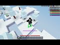 Big Jump With TNT Cannon, Void Axe And Jade Hammer! (Roblox BedWars)