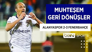 Alanyaspor 2-3 Fenerbahçe MAÇ ÖZETİ | Spor Toto Süper Lig - 2016/17 Sezonu 24. Hafta Maçı