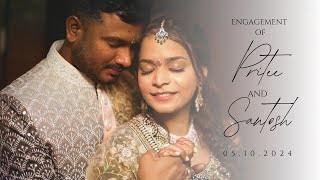 Santosh & Pritee's Epic Engagement Cinematic - Love Like Never Before! #arnobghoshphotography