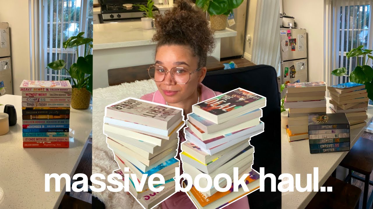 A Huge Book Haul 30 Books Youtube