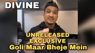 DIVINE - Exclusive - Unreleased Track 😍  Goli Maar Bheje Mein | Punya Paap
