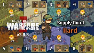 All Supply Run 1 (Hard) for Legendary Items 🚚 DAZW 2022 Dead Ahead: Zombie Warfare F2P DAZW