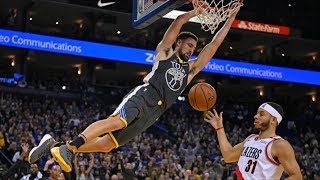 Warriors Dominate Blazers! End 4 Game Losing Streak! 2018-19 NBA Season
