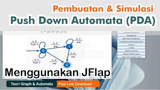 Push Down Automata Multiple Run Using JFlap Application