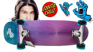 รีวิว สเก็ตบอร์ด santa cruz classic spiral cruzer Skateboard (ตัวนี้ไม่ใช่ Surfskate นะครับ)