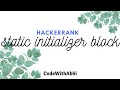 Java Static Initializer Block Hackerrank solution | Java tutorial | CodeWithAbhi
