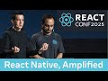 React Native, Amplified