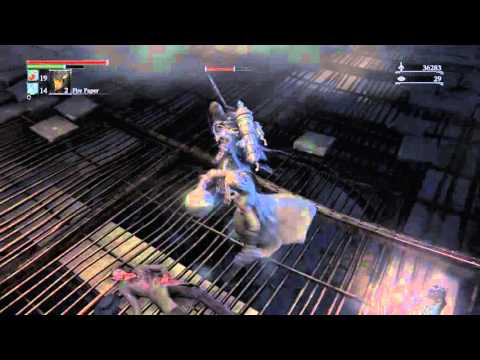 Bloodborne PvE Rifle Spear Hunter At Yahar'Gul Unseen Village - YouTube