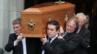 Irish poet Seamus Heaney's funeral in Dublin