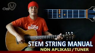 Cara Stem Gitar Manual Tanpa Aplikasi / Tuner