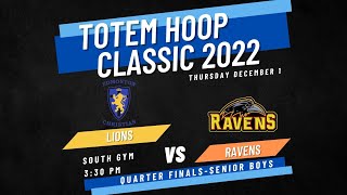 2022.12. 01 | Men's Totem Hoop Classic - Edmonton Christian Lions vs Joane Cardinal-Schubert Ravens