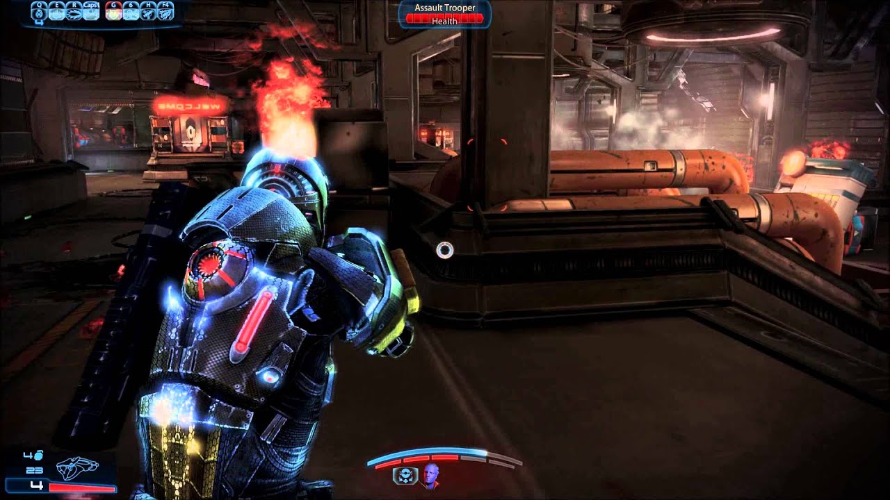 Mass Effect 3 - Omega DLC FULL Gameplay - Renegade - Insanity - PC ...