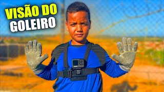 A VISÃO DO NOVO NEYMAR COMO GOLEIRO * GoPro*