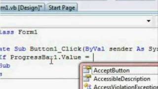 Visual Basic .NET Tutorial 3: Progressbars