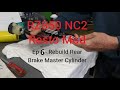 RZ350 NC2 Resto Mod Ep 6 - Rebuild Rear Brake Master Cylinder